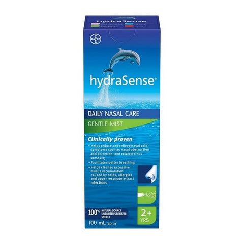 Daily Nasal Care Gentle Mist 100 Ml by HydraSense