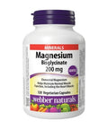 Magnesium Glycinate Complex 120 Veg Caps by Webber Naturals