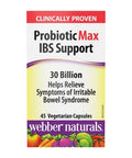 Probiotic Max IBS Support 45 Caps by Webber Naturals