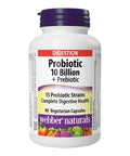 Probiotic Plus Prebiotic 90 Veg Caps by Webber Naturals