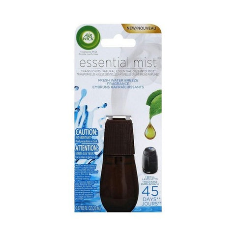 Essential Mist Fragrance Oil Diffuser Refill Fresh Water Breeze Fragrance 20 Ml by Air Wick