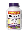 Vitamin C Timed Release 150 Tabs by Webber Naturals
