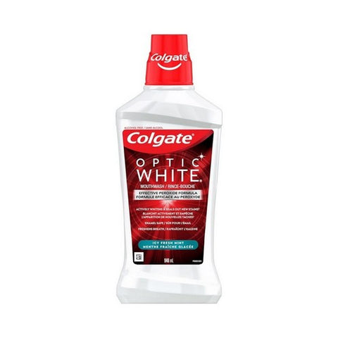 Optic White Mouthwash Icy Fresh Mint 946 Ml by Colgate