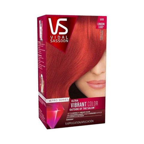 Pro Series Permanent Hair Dye 6RR Runway Red Hair Color 1 Count by Vidal Sassoon