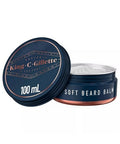 Men's Soft Beard Balm With Cocoa Butter 100 Ml by King C. Gillette