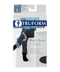 Compression Socks 15-20 MMHG Knee High Large Black 1 Pair by Truform