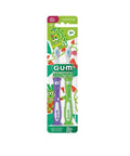 Kid's 2 Plus Toothbrush Soft Bristles 2 Count by Gum
