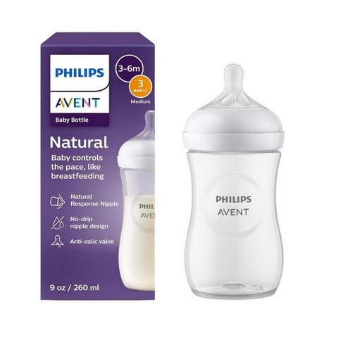 Natural Baby Bottle 9 Oz by Philips Avent