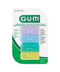 Portable Toothbrushes Head Cover Holder 4 Count by Gum