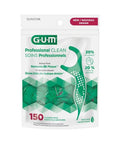 Professional Clean Flossers Fresh Mint 150 Count by Gum