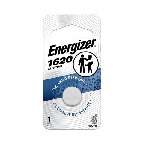 Lithium Coin Battery 1620 3 Volts 1 Count by Energizer
