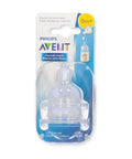 Anti Colic Clear Medium Flow 2 Count / 1 Pack by Philips Avent