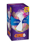 Radiant Overnight Sanitary Pads With Wings Scented Size 4 28 Count by Always
