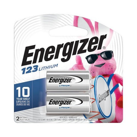 E2 Ultimate Lithium 123 Photo Batteries 2 Count / 1 Pack by Energizer