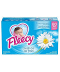 Fresh Air Fabric Softener Sheets 80 Count by Fleecy