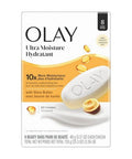 Ultra Moisture Shea Butter Bar Soap 8 Count / 90 Grams by Olay