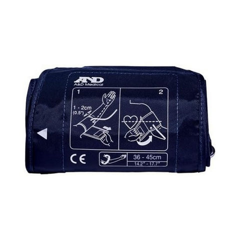 Medical Replacement Blood Pressure Cuff UA281A Large 1 Count by A&D Medical