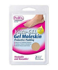 Visco Gel Moleskin Protective Padding 2 Count by Pedifix