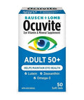Ocuvite Adult 50 Plus Eye Vitamin And Mineral Supplement 50 Count by Bausch + Lomb