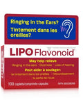 Ear Health Supplement 100 Caps by Lipo-Flavonoid