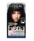 Feria Multi Faceted Shimmering Permanent Hair Color Blackest Black 1 Count by L'oreal Paris
