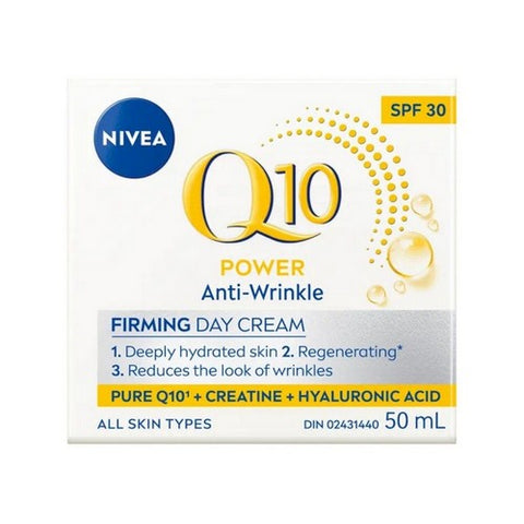 Q10 Plus Anti-Wrinkle With SPF 30 Day Care Cream 50 Ml by Nivea
