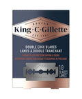 Men's Double Edge Safety Razor Blades 10 Count by King C. Gillette