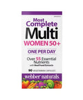 Most Complete Multi For Women 50 Plus 90 Caps by Webber Naturals