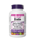 Biotin 45 Veg Caps by Webber Naturals
