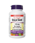 Grape Seed Extra Strength 90 Veg Caps by Webber Naturals