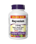 Magnesium 210 Caps by Webber Naturals