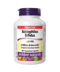 Acidophilus Bifidus With FOS 180 Veg Caps by Webber Naturals