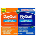 DayQuil And NyQuil Cold and Flu Symptom Relief 48 Caps by Vicks