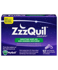 ZZZQuil Nighttime Liquidcaps Sleep Aid 12 Caps by Vicks