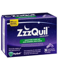 Sleep Aid ZzzQuil Nighttime LiquiCaps 36 Caps by Vicks