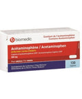 Acetaminophen 130 Caps by Biomedic