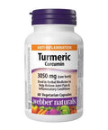 Turmeric Curcumin 60 Veg Caps by Webber Naturals