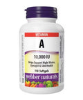 Vitamin A 110 Softegels by Webber Naturals