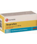 Ibuprofen Easy Open Cap 200 Caps by Biomedic