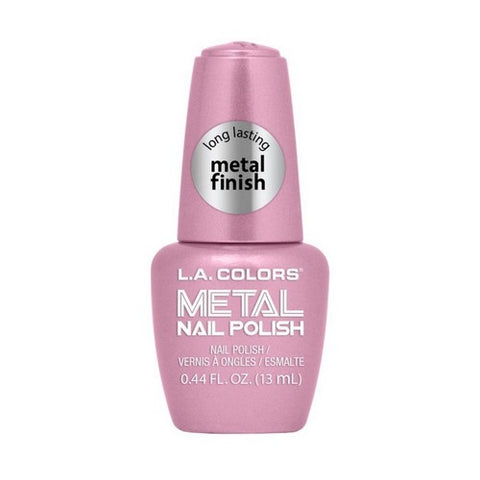 Metal Polish Crystal Pink 0.44 Oz by L.A. Colors