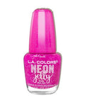 Neon Jelly Nail Polish Glamingo 0.44 Oz by L.A. Colors