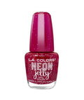 Neon Jelly Polish Ruby Rouge 0.44 Oz by L.A. Colors