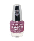 Diamond Crush Sparkle Crystal Nail Polish Fairy Wink 0.44 Oz by L.A. Colors