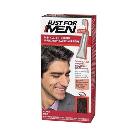 Easy Comb In Hair Color Black 1 Count by Just For Men