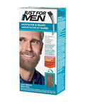Mustache And Beard Light Brown With Brush 1 Count by Just For Men