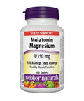 Melatonin And Magnesium 100 Tabs by Webber Naturals