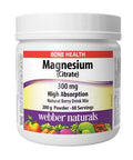 Magnesium Citrate Powder 200 Grams by Webber Naturals