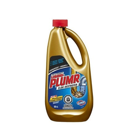 Liquid Plumr Clog Destroyer Plus Pipe Gurad 900 Ml by Clorox