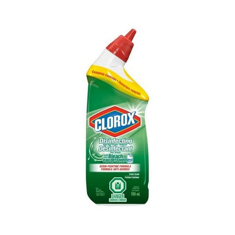 Toilet Bowl Cleaner With Bleach Fresh Scent 709 Ml by Clorox