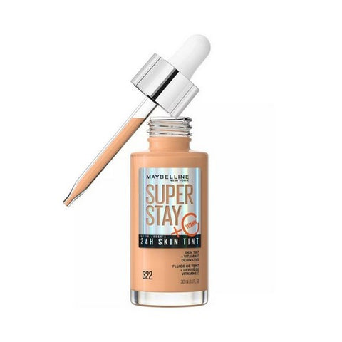 Super Stay 24HR Skin Tint 322 Foundation With Vitamin C 30 Ml (Case Of 2) by Maybelline
